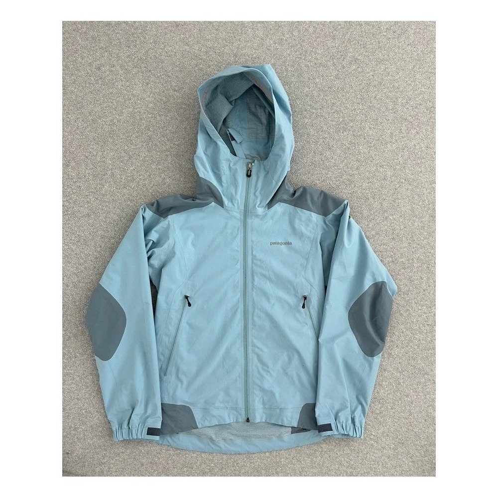 Patagonia Jacket Womens Small Light‎ Blue Ascensionist Softshell Performance